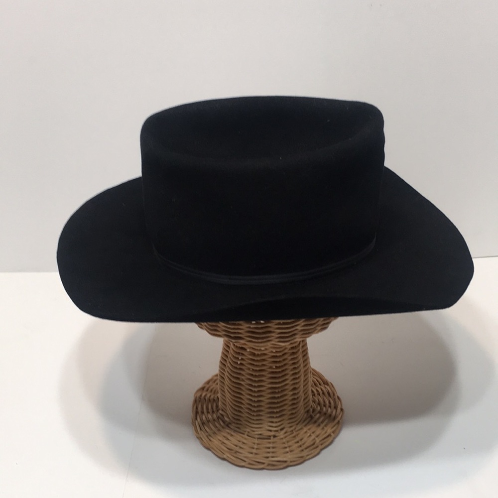 Black cowboy hat RESISTOL - Picture 5 of 15